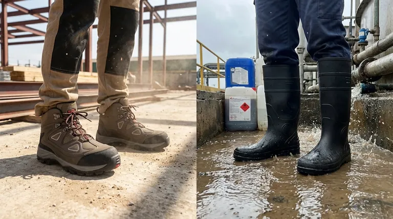 Quelles sont les principales différences entre les chaussures de sécurité de classe I et de classe II ? Choisissez la protection adéquate pour votre travail