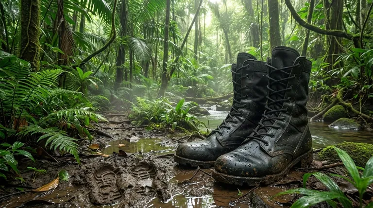 Quelle est l'histoire derrière les bottes de jungle spécialisées ? Une leçon dans la conception de chaussures tactiques