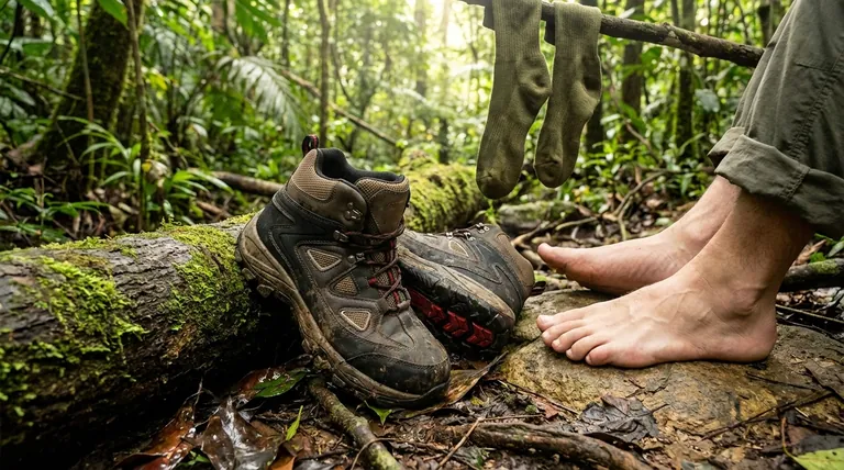 Quelle est l'importance des soins des pieds dans les environnements de jungle ? Prévenir les infections et les blessures
