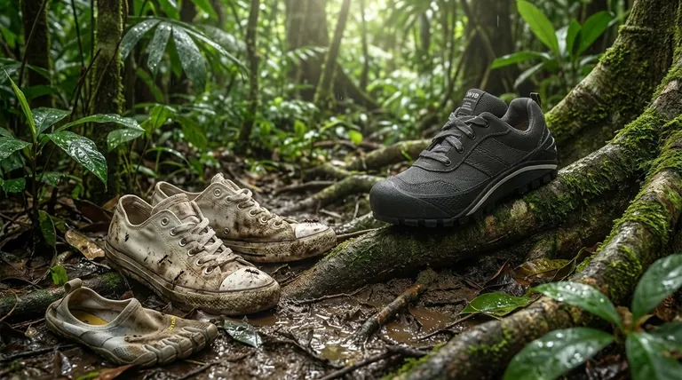 Quels types de chaussures ne devraient jamais être utilisés dans la jungle ? Évitez ces choix dangereux