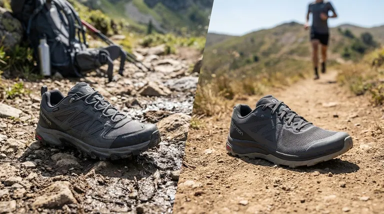 등산화와 트레일화의 차이점은 무엇인가요? 모험에 적합한 신발 선택하기