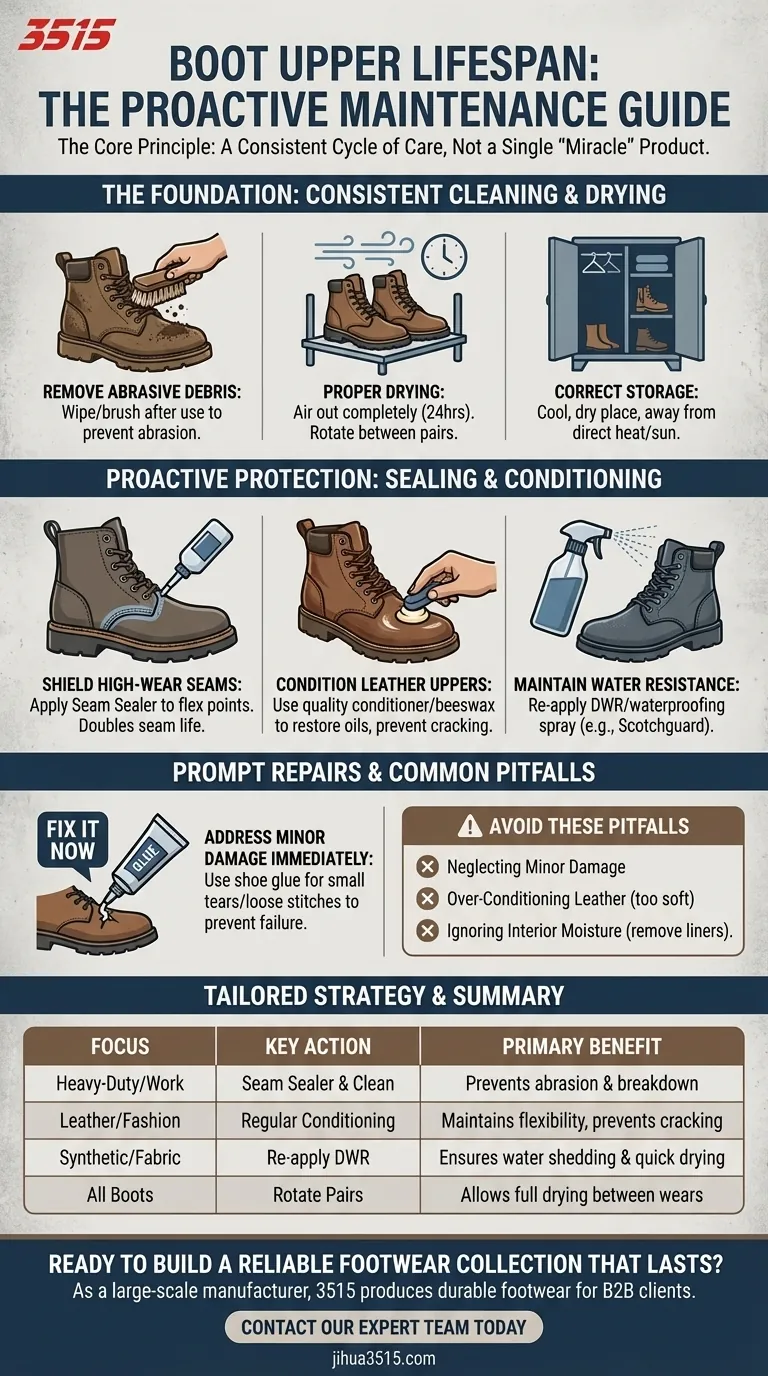Quel entretien prolonge la durée de vie des tiges de bottes ? Un guide proactif pour maximiser la durabilité Guide Visuel