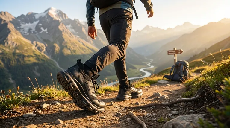 Pourquoi l'article recommande-t-il des chaussures de trail plus légères plutôt que des chaussures de randonnée plus rigides ? Réduisez la fatigue et améliorez les performances de randonnée
