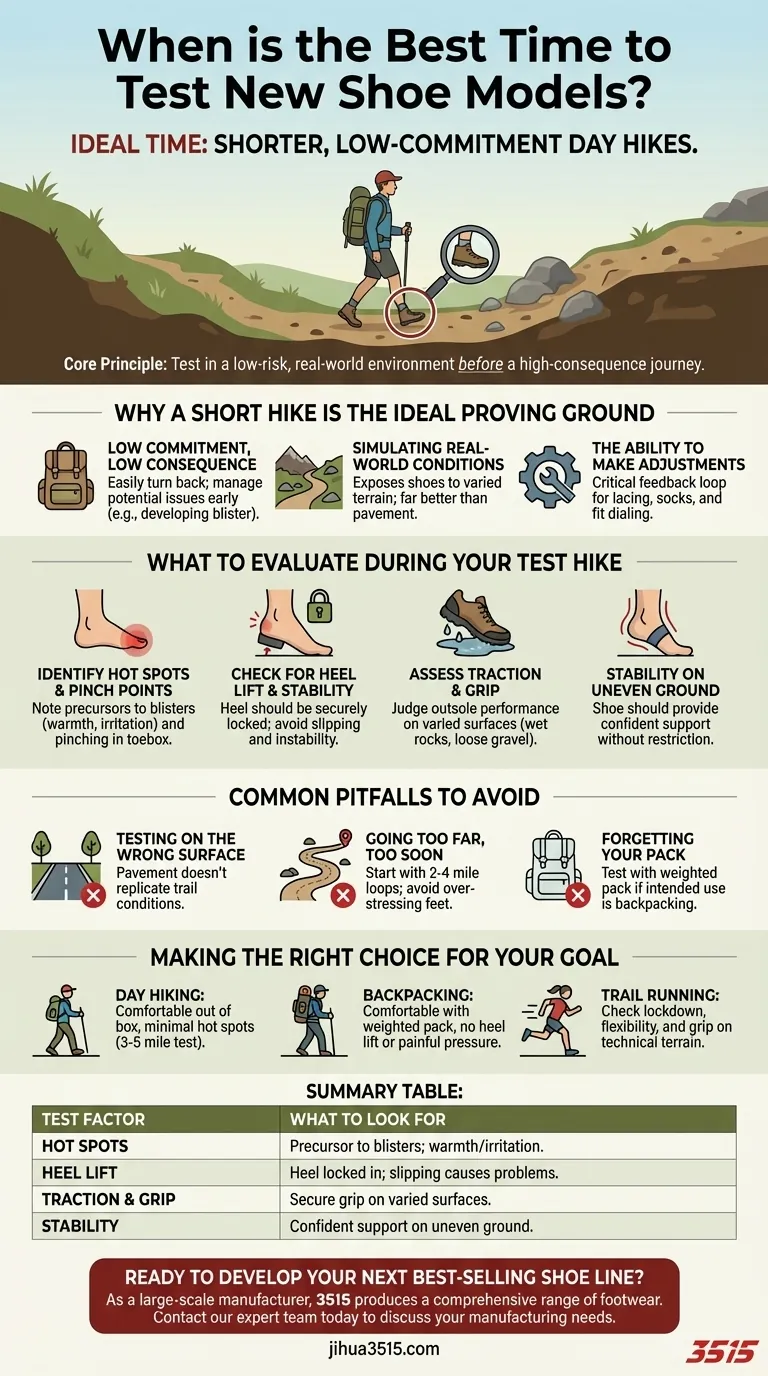 ¿Cuándo es el mejor momento para probar nuevos modelos de zapatos? Encuentra el ajuste perfecto en una caminata corta Guía Visual