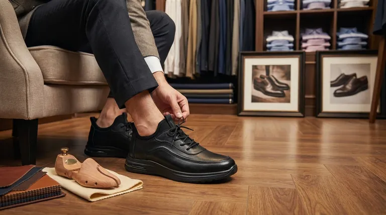 Come dovrebbe calzare una scarpa elegante di qualità per un comfort ottimale? Una guida alla calzata aderente perfetta