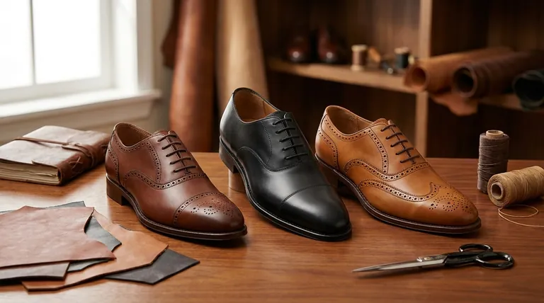 옥스포드 브로그란 무엇인가요? 격식 있는 구조와 장식적인 스타일의 완벽한 조화