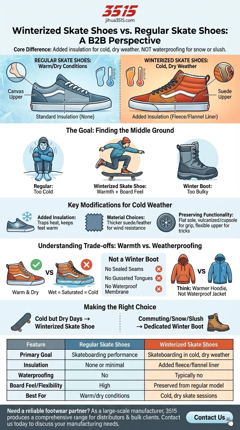 Comment les chaussures de skate hivernales diffèrent-elles des chaussures de skate ordinaires ? Restez au chaud et skattez plus longtemps Guide Visuel