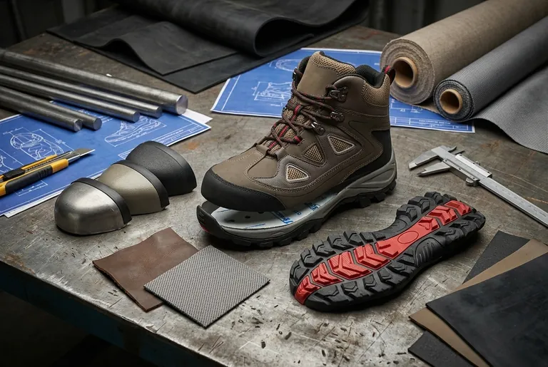 Какие материалы используются в защитной обуви? Руководство по конструкции защитной обуви