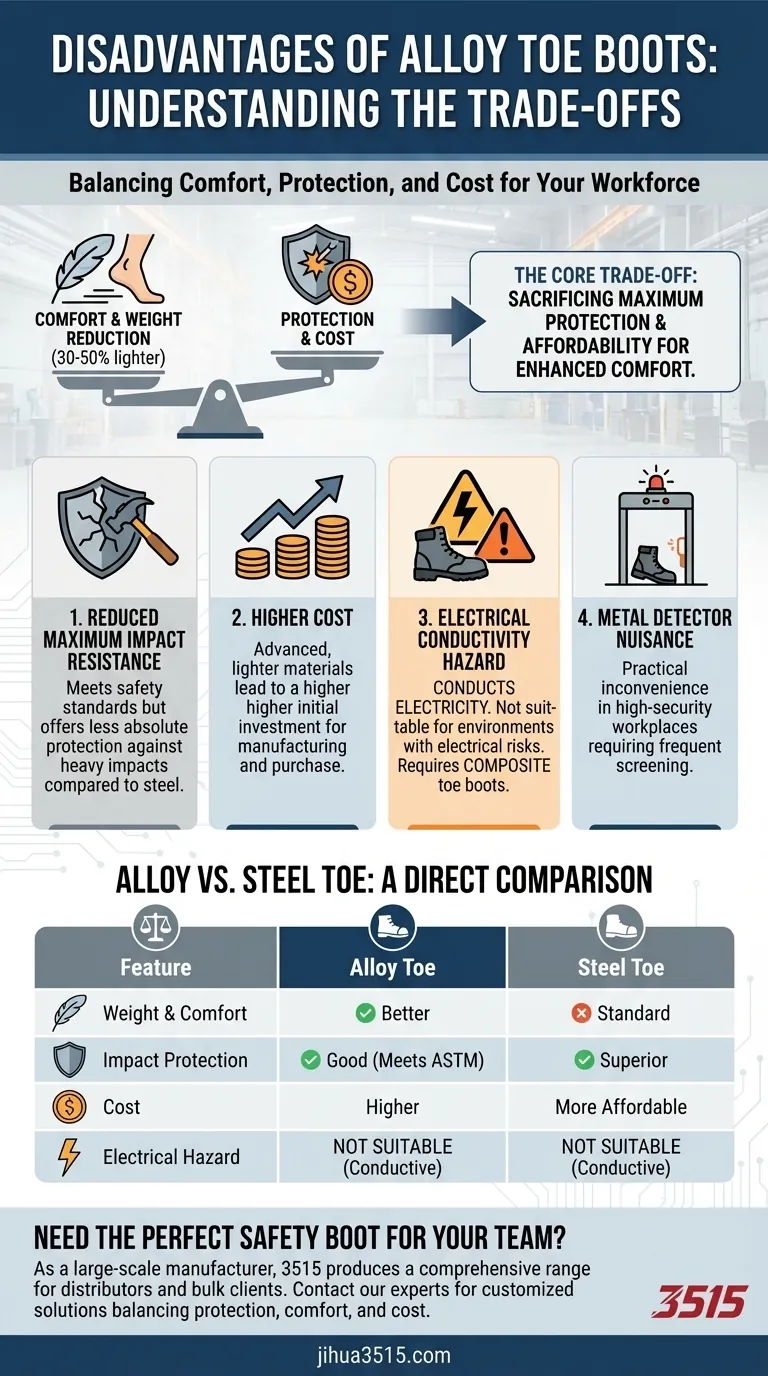 Was sind die Nachteile von Stiefeln mit Legierungsschutz? Abwägung von Komfort vs. Schutz Visuelle Anleitung