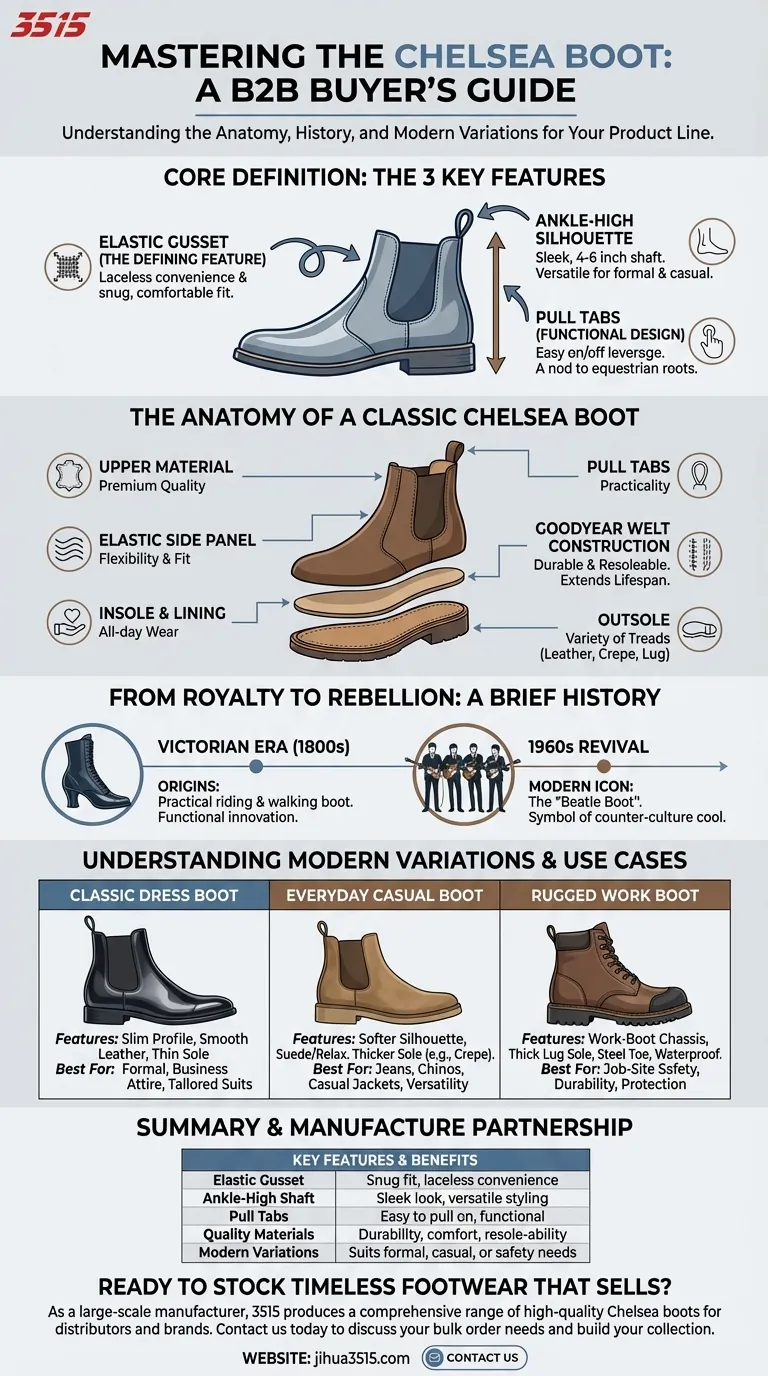 Quelles sont les caractéristiques clés des bottines Chelsea ? Définir un style intemporel pour les garde-robes modernes Guide Visuel