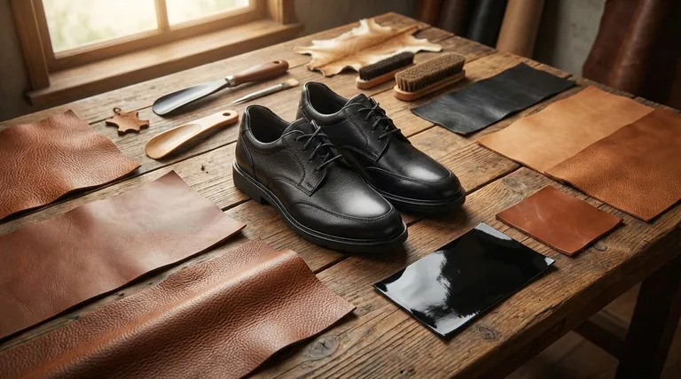 Какие основные типы кожи используются для классической обуви? Найдите идеальную пару для стиля и долговечности
