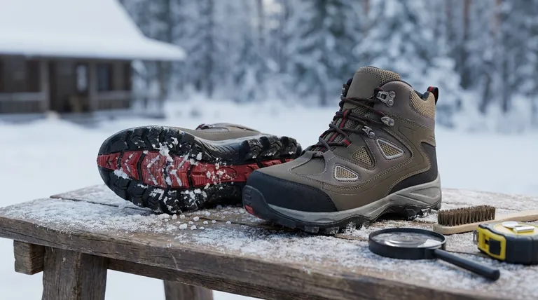 Comment évaluer si des bottes d'hiver sont encore utilisables ? Un guide d'inspection de sécurité en 3 points