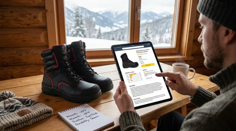 Comment les avis clients peuvent-ils aider lors de l'achat de bottes d'hiver ? Découvrez les performances réelles et évitez les erreurs coûteuses
