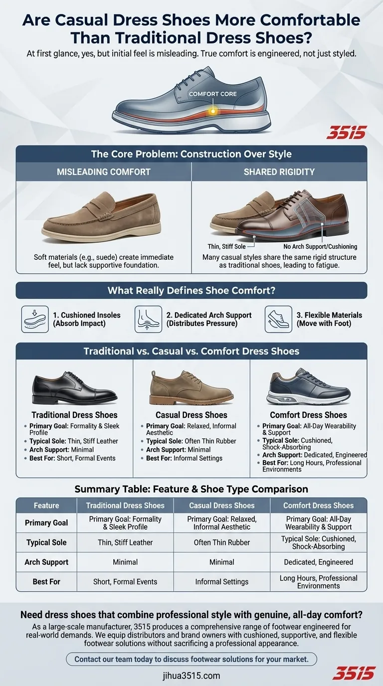 Are casual dress shoes more comfortable than traditional? The Truth About All-Day Wear Visual Guide