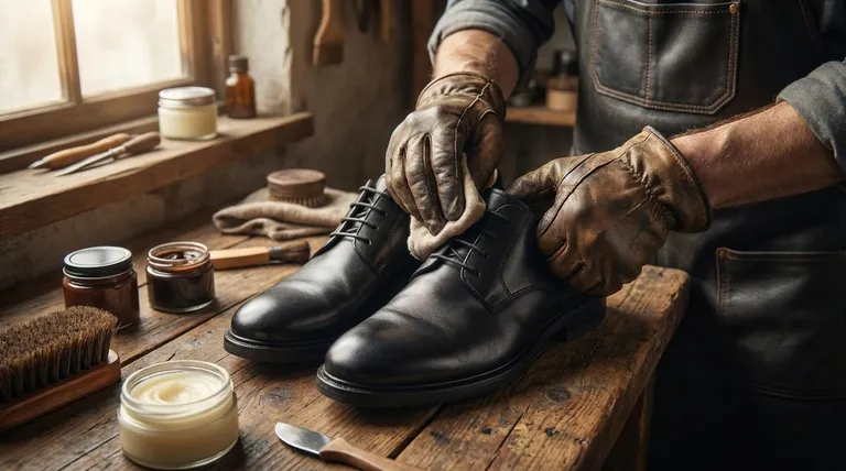 Pourquoi le conditionnement du cuir est-il important pour le confort des chaussures habillées ? Obtenez un ajustement moulé sur mesure