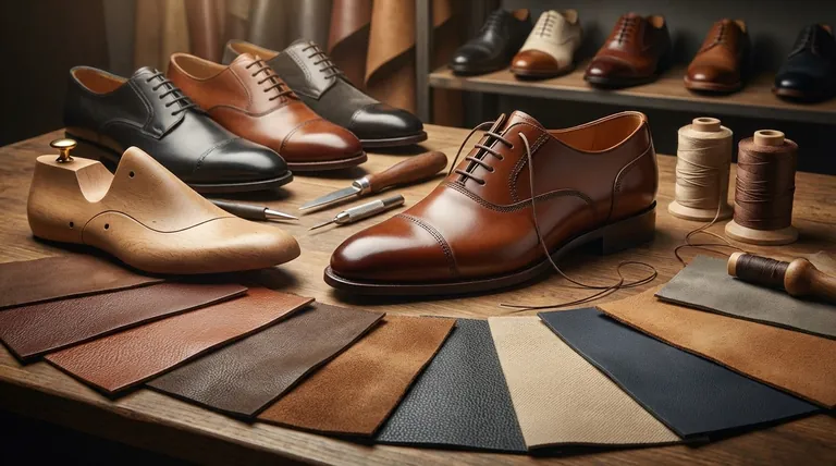 Quelle est la partie supérieure d'une chaussure habillée et quels matériaux sont généralement utilisés pour sa fabrication ? Un guide sur la qualité et la durabilité