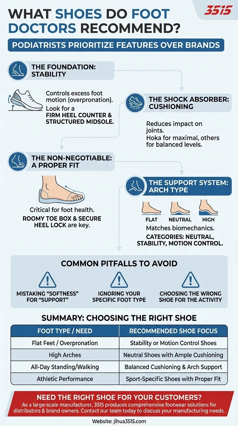 발 전문가가 추천하는 신발은 무엇인가요? 브랜드 이름뿐만 아니라 기능에 집중하세요. 시각적 가이드