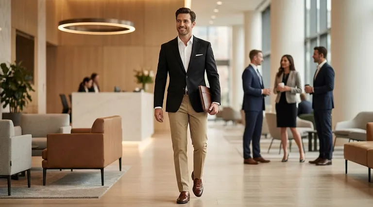 Quelle tenue peut aider les hommes à se démarquer et à attirer l'attention ? Le pouvoir d'un blazer