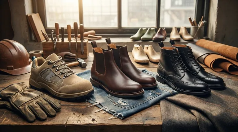 Quels sont les principaux types de bottes pour hommes ? Trouvez la botte parfaite pour le travail, les loisirs ou les occasions formelles
