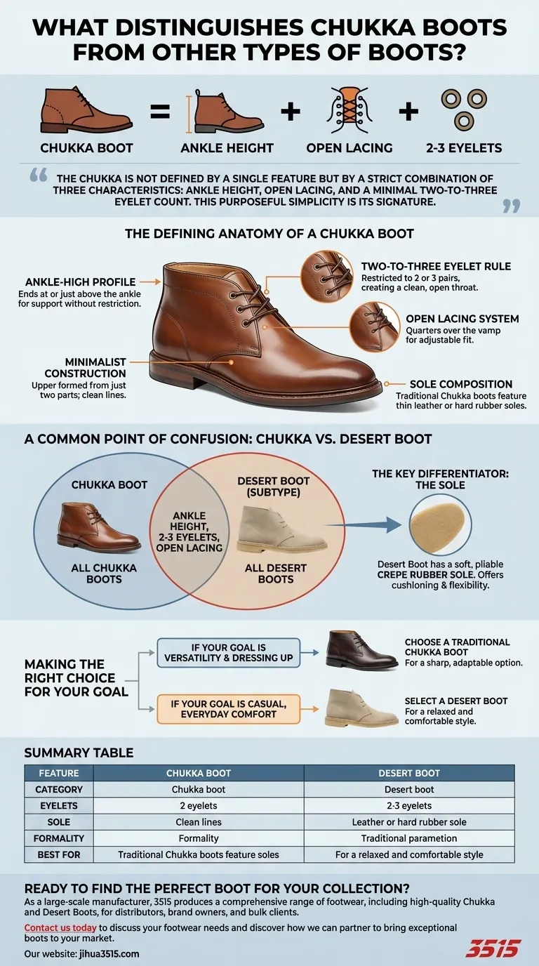 Qu'est-ce qui distingue les bottines Chukka des autres types de bottes ? Le guide définitif de leur style unique Guide Visuel