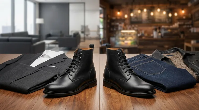 Wie können Anzugstiefel für formelle und legere Anlässe gestylt werden? Meistern Sie die Kunst des vielseitigen Schuhwerks
