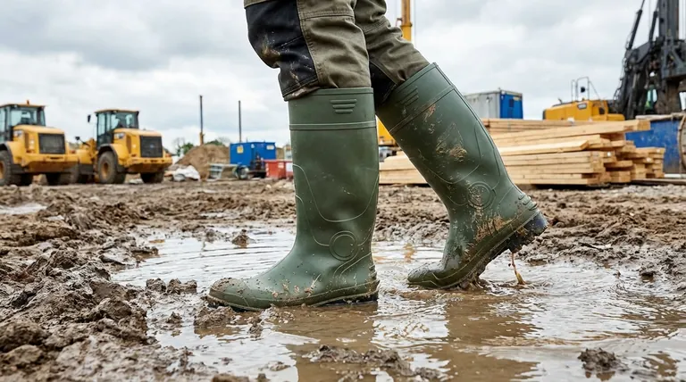 Comment la grande hauteur des bottes en PVC offre-t-elle une meilleure protection ? Couverture étendue pour une sécurité supérieure