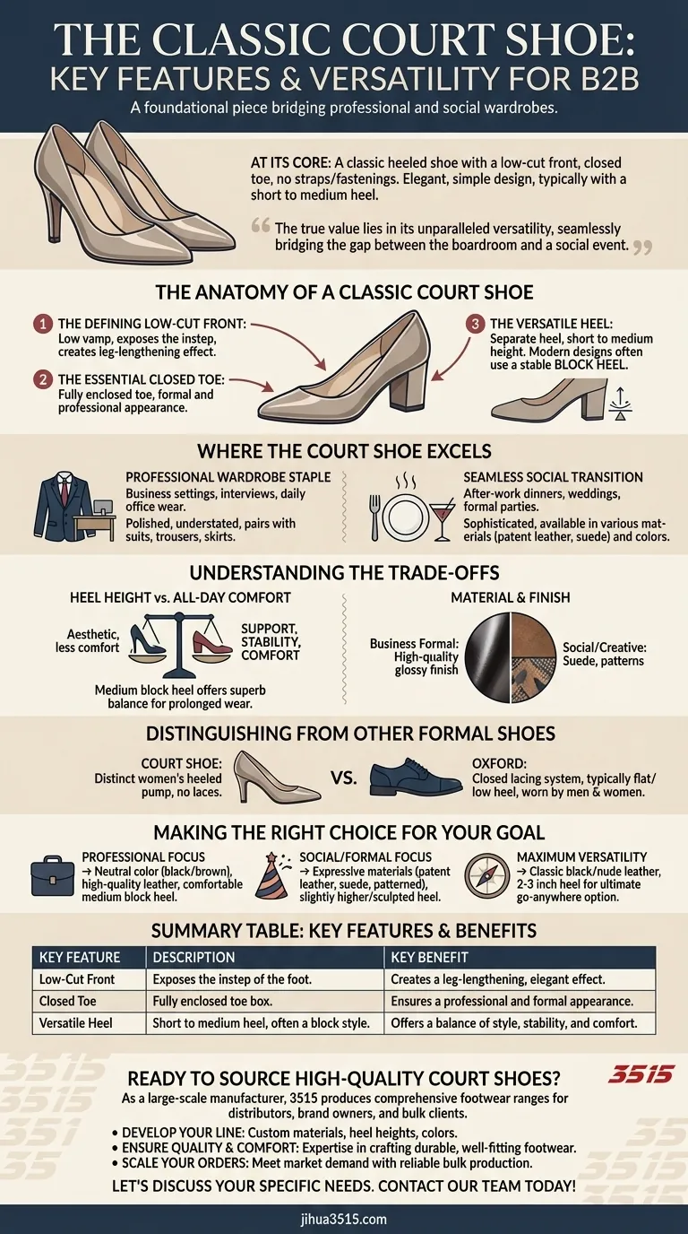 ¿Cuáles son las características clave de los zapatos de salón? Una guía de elegancia y versatilidad atemporales Guía Visual