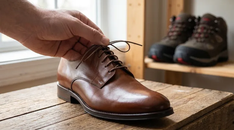 Quel est le rôle de la languette dans une chaussure habillée ? Essentiel pour le confort et l'ajustement