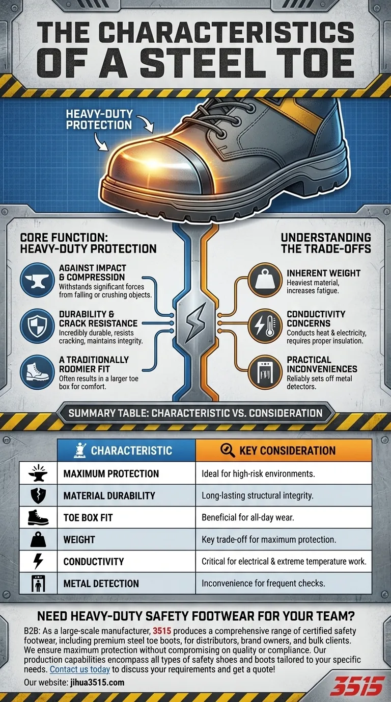 ¿Cuáles son las características de una punta de acero? Protección máxima contra impactos explicada Guía Visual