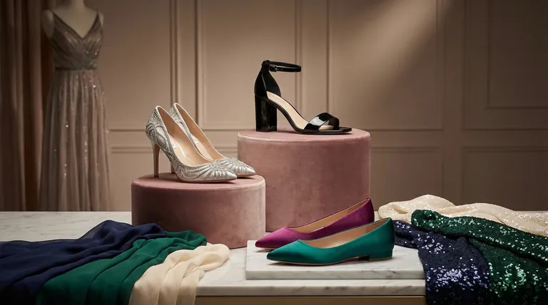 ¿Qué factores se deben considerar al seleccionar zapatos para un vestido de noche? Domina la elegancia y la comodidad