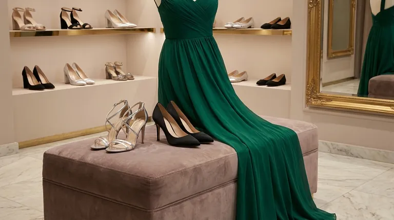 Comment le style d'une robe de soirée influence-t-il le choix des chaussures ? Obtenez une harmonie visuelle parfaite