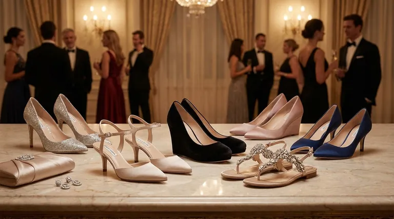 ¿Cuáles son las diferentes opciones de altura de tacón para vestidos de noche? Encuentra tu ajuste perfecto para cualquier ocasión