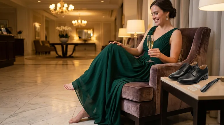 ¿Cómo puede uno garantizar un ajuste cómodo al elegir zapatos para un vestido de noche? Domina la comodidad del calzado listo para eventos