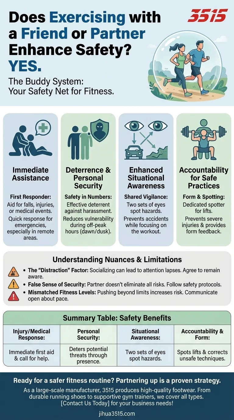 Erhöht das Training mit einem Freund oder Partner die Sicherheit? Entdecken Sie die Vorteile des „Buddy-Systems“ Visuelle Anleitung