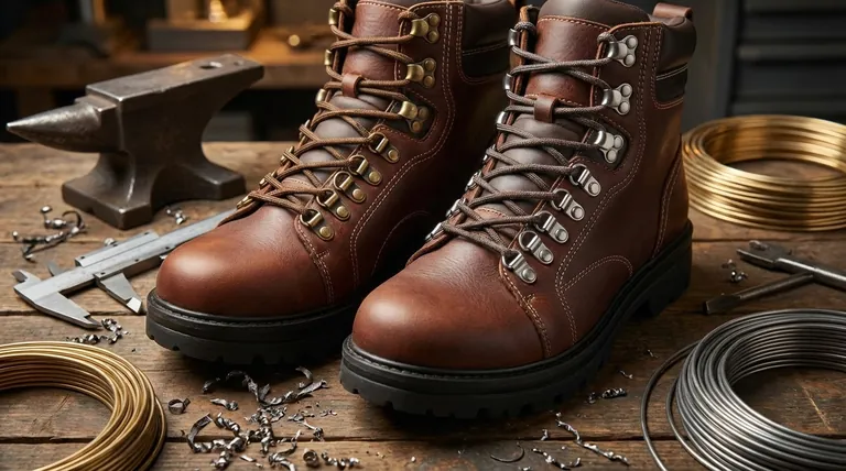 Quels matériaux sont recommandés pour les détails métalliques durables des bottes ? Laiton massif ou acier inoxydable