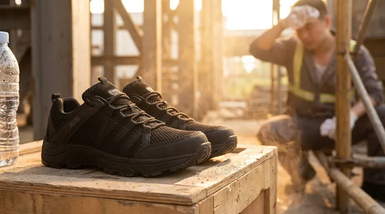 Pourquoi les matériaux en mesh sont-ils préférés pour les chaussures de sécurité dans des conditions chaudes et humides ? Améliorer le confort et la concentration des travailleurs