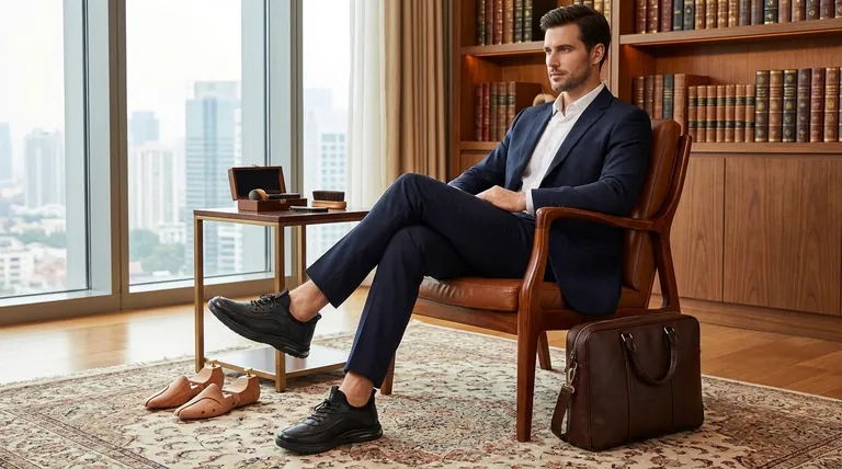 Was ist ein Anzugschuh und wo wird er typischerweise getragen? Ein Leitfaden für formelles Schuhwerk