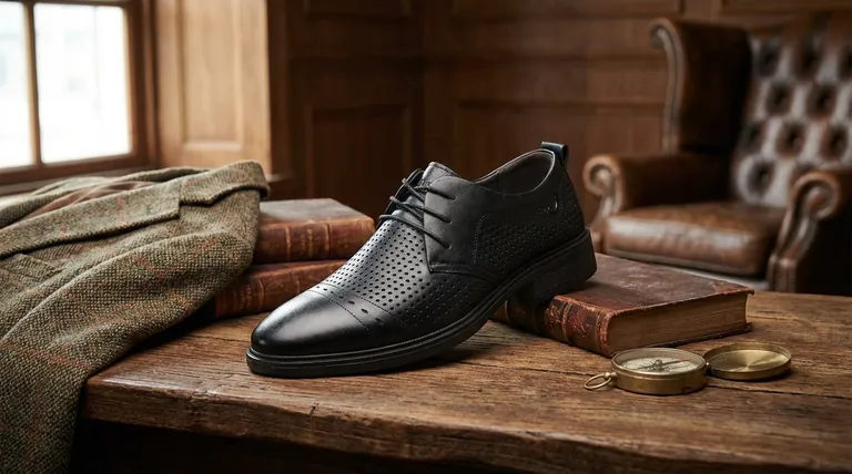 Что такое брогирование в мужской классической обуви? Руководство по стилям и формальности