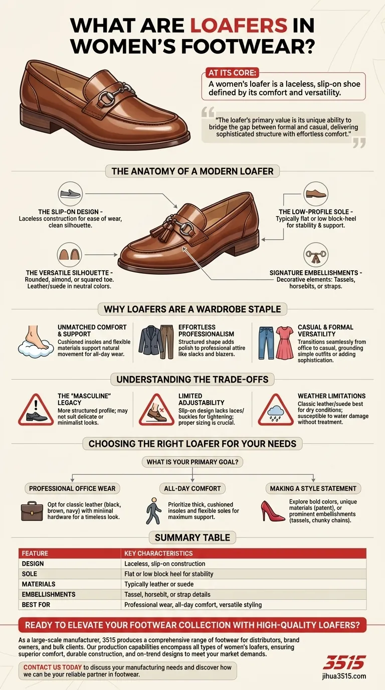 Что такое лоферы в женской обуви? Полное руководство по универсальному стилю слипонов Визуальное руководство