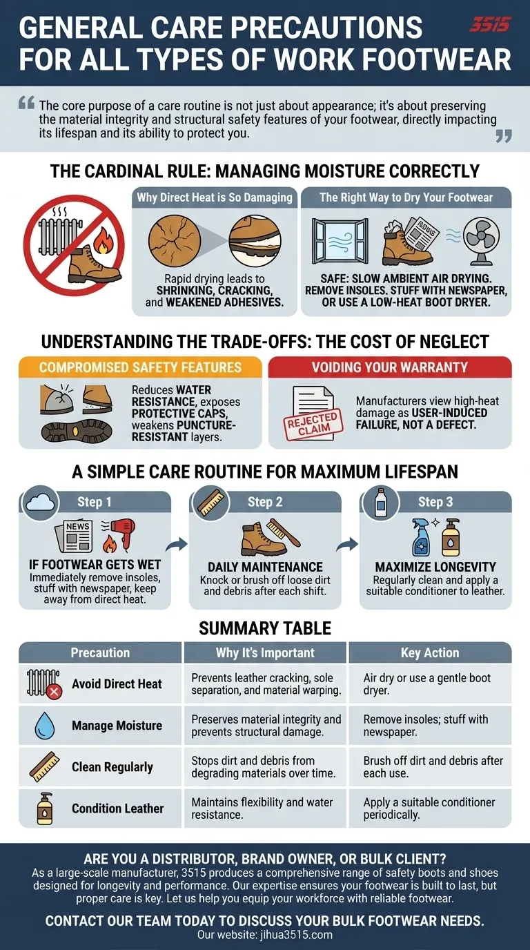 すべての種類の作業靴に共通するお手入れの注意点は何ですか？投資と安全を守りましょう ビジュアルガイド