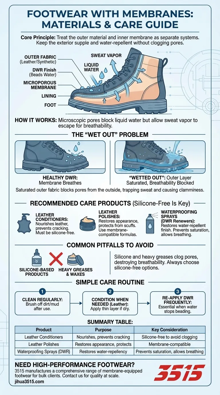 Quels matériaux conviennent aux chaussures avec membranes ? Un guide d'entretien approprié Guide Visuel