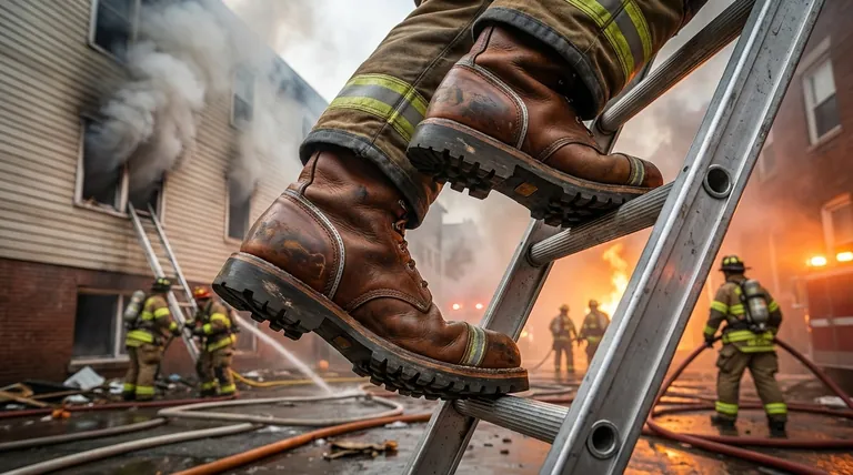 Pourquoi les bottes de pompier en cuir sont-elles préférées pour la maniabilité ? Poids plus léger pour une agilité supérieure