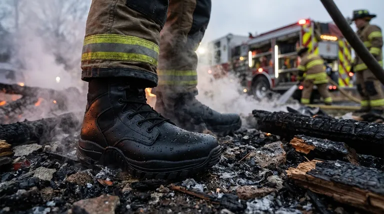 Comment les bottes de pompier en cuir offrent-elles un meilleur soutien aux pompiers ? La clé d'une stabilité et d'une sécurité inégalées