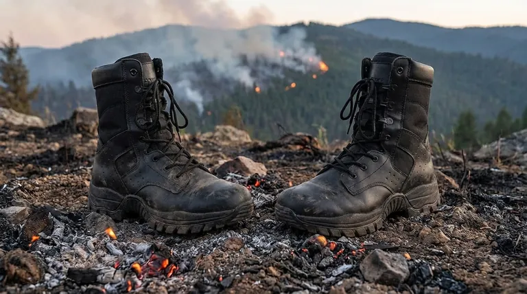 Quel type de pompiers est tenu d'utiliser des bottes de feu en cuir et pourquoi ? Équipement essentiel pour la sécurité en milieu sauvage