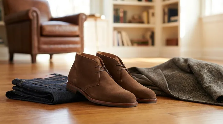 Quelles sont les caractéristiques des bottines Chukka et comment peuvent-elles être stylisées ? Maîtrisez le style polyvalent à hauteur de cheville
