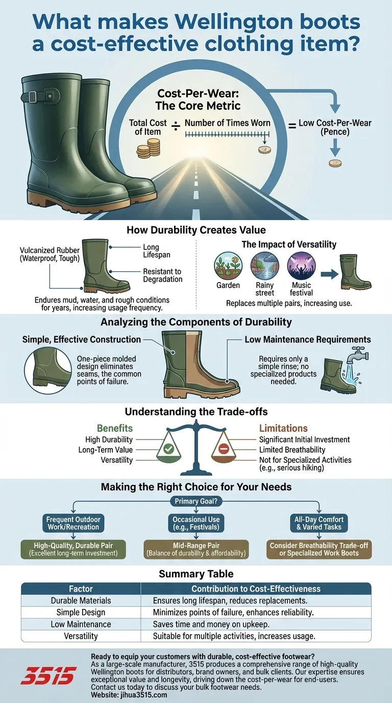 Qu'est-ce qui fait des bottes de pluie un article vestimentaire rentable ? Maximisez la valeur avec des chaussures durables Guide Visuel