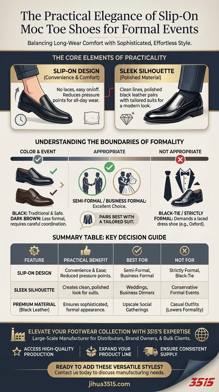 Pourquoi les mocassins à enfiler sont-ils un choix pratique pour les événements formels ? Adoptez un style et un confort sans effort Guide Visuel
