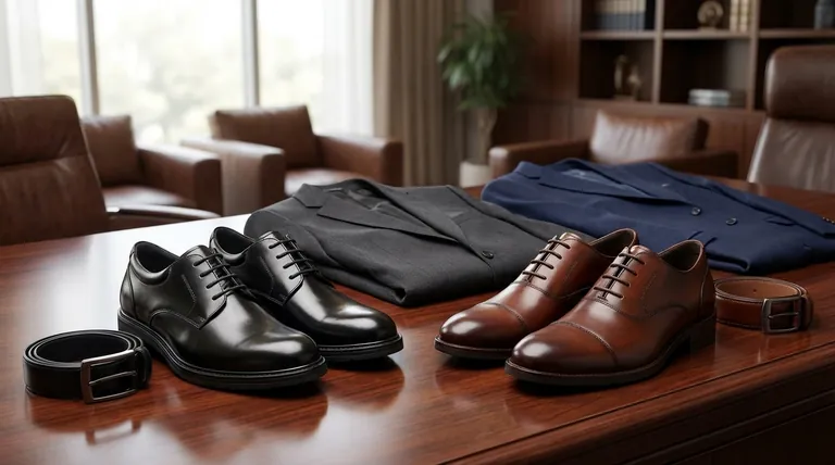 Quels facteurs faut-il prendre en compte lors du choix entre des chaussures habillées noires et marron ? Maîtrisez le style professionnel et la polyvalence