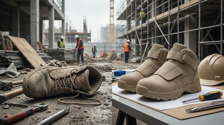 Welche potenziellen Folgen hat das Tragen von schlecht konzipierten Arbeitsstiefeln? Verletzungen vermeiden & Sicherheit erhöhen