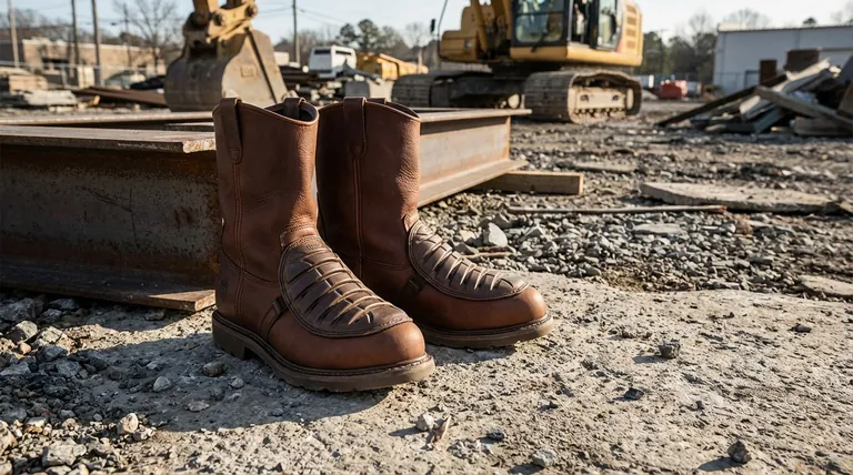 Qu'est-ce qu'une protection métatarsienne dans les bottes de travail Wellington ? Protection essentielle pour les emplois à haut risque